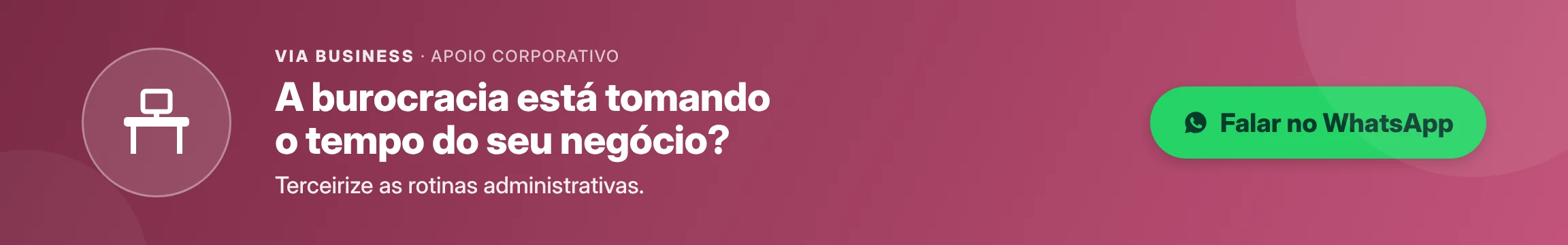 A burocracia está tomando o tempo do seu negócio? Terceirize as rotinas administrativas.