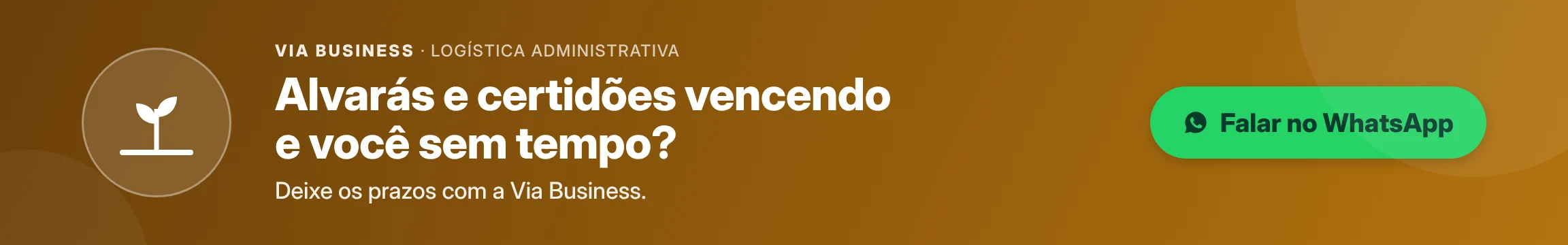 Alvarás e certidões vencendo e você sem tempo? Deixe os prazos com a Via Business.